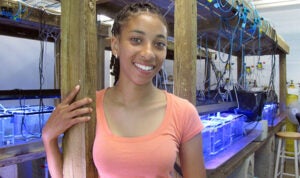 Kascia White, a BIOS Bermuda Program Intern